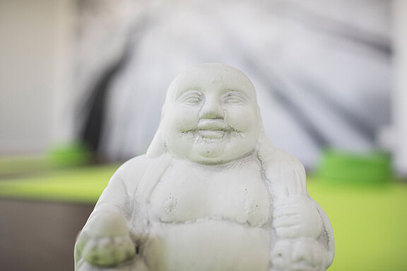 Fotografie einer Buddha-Figur